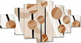 Vászonképek 200x100 Bézs az oszlopokon