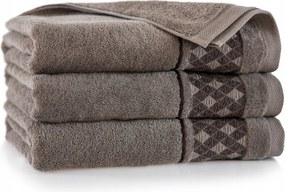 Fürdőlepedő 30X50 Oscar Ab Barna