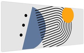 Kép - Minimalista absztrakció N⁰2 (120x50 cm)