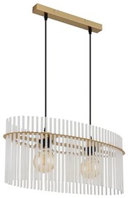 Globo 15698H3M - Csillár zsinóron GORLEY 2xE27/60W/230V arany
