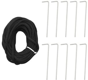 színes LED karácsonyfa tüskékkel 570 LED 300 cm