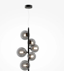 Maytoni modern függeszték dallas fekete füstös mymod545pl-06b