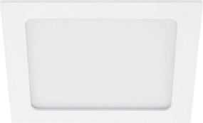 Briloner Led süllyesztett spotlámpa 17x17 cm 12W fehér IP44 4000K 1200lm