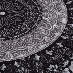 többszínű csúszásmentes mosható szőnyeg φ120 cm