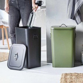 BINSTER szemetes vödör, fekete 41 Liter
