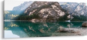 Kép egy hegyi tóról (120x50 cm)