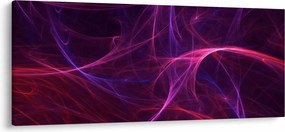 Absztrakt görbék képe (120x50 cm)