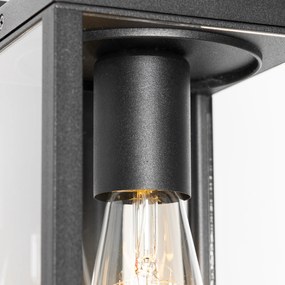 Okos kültéri fali lámpa fekete IP44, Wifi ST64-gyel - Charlois