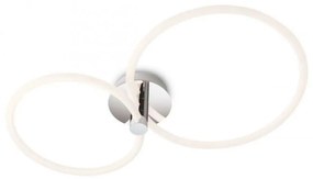 Redo 01-2224 - LED Dimmelhető felületre szerelhető csillár SPELL LED/43W/230V 3000K króm