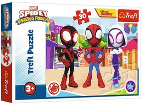 Gyerek puzzle - Spidey amazing friends II. - 30 db