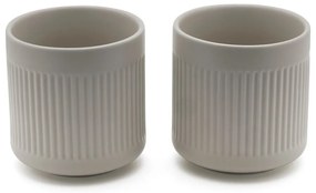 Szürke porcelán csésze szett 2 db-os 300 ml Skagen – Bredemeijer