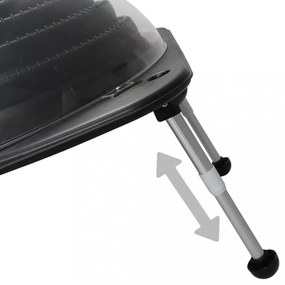 5 db HDPE és alumínium napelemes medencefűtő 75 x 75 x 36 cm