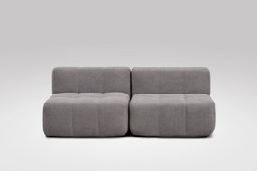 2 Teiliges Modulares Sofa – Grau