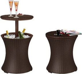 Cool Bar Rattan kerti italtartó asztal