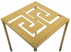 Virágállvány 60x24 cm arany színben