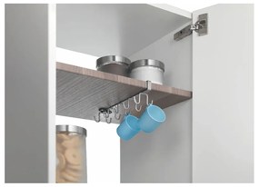 Polcra akasztható konyhai eszköztartó, hosszúság 8 cm - Metaltex