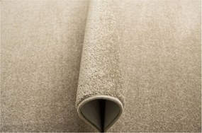 Bézs Filcszőnyeg Puha Gyapjú Divatos Nappaliba Sunset 200x200 cm