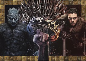 Trónok Harca Ice and Fire 1000 db-os Compact puzzle Clementoni