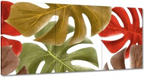 Vászonkép 180x90 Őszi szörny levelek