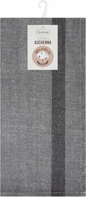 Konyhai törlőkendő OLIVIA/11 50x70 acél pamut konyhai csíkos