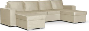 PANORAMO-U Kinyitható sarokkanapé Bézs