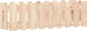 vidaXL tömör fenyőfa kerti magaságyás kerítéssel 100 x 30 x 30 cm