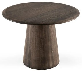 Tölgyfa kerek tárolóasztal ø 55 cm Mushroom – Gazzda