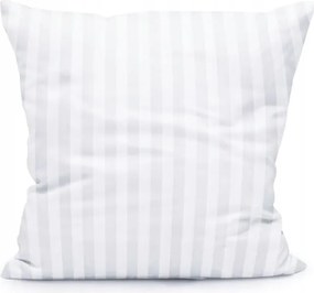 Párnahuzat 70x80 Hotel Adamaszek csíkos 4mm fehér