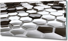 Fotó-kép edzett üveg Absztrakt 3D 100x70