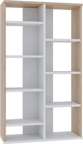 Polcos tároló könyvespolc 60x24x63cm barna FUR1957-1