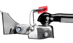 TERY kerékpáros utánfutó, 90l, 61x153x90cm, fekete Monzana