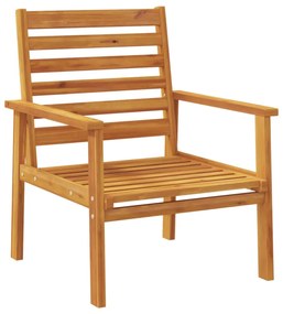 2 db tömör akácfa kerti kanapéfotel 66,5 x 65 x 81 cm