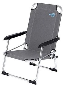Szürke összecsukható kempingszék