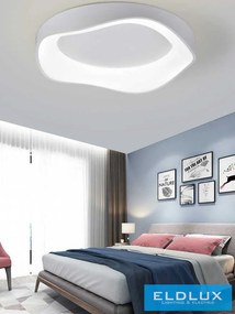 UNIVERSO mennyezeti lĂĄmpa 38w 3040lm CCT D500x110mm fehĂ©r