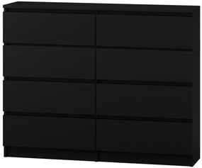 M8 120 komód, fekete