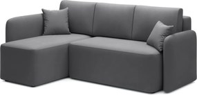 AKCIĂ sötĂ©tszĂŒrke sarokkanapĂ© HADSON jobb sarok II. osztĂĄly VĂĄltozat: Jobb sarok