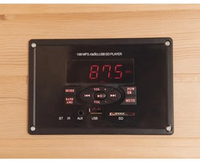 Sauna DeLuxe 4440 CB / CR, barna