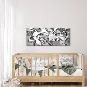 A 3D absztrakció képe (120x50 cm)