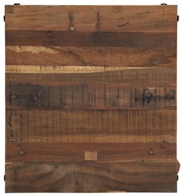 Dohányzóasztal 55x60x40 cm Tömör fa újrahasznosított