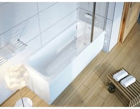 Ravak C731000000 - CHROME kád 160x70 cm akril/fehér