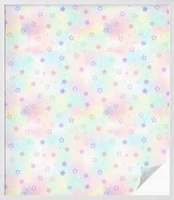 Szélvédőfólia Ablak Adatvédelem Szivárvány minták 100x116 cm