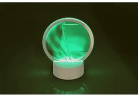 LED mozgó homokkép - kék