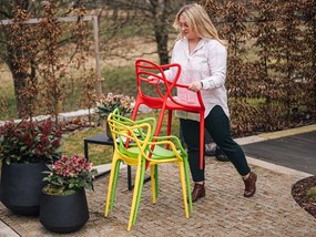 AKCIÓ Világossárga műanyag szék KATO II. osztály