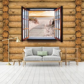 Fotótapéta - Kilátás a strandra (152,5x104 cm)