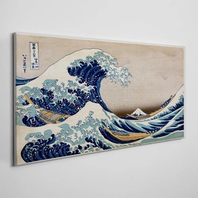 Vászonkép Kanagawa nagy hullám