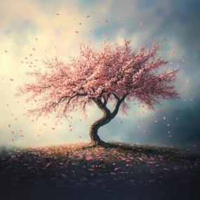 Canvas Vászonkép Természet Fa Virágok Cseresznye Tavasz 40x40