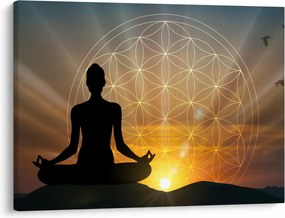 A meditáció képe (70x50 cm)