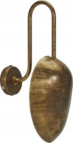Fali lámpa, HDSwan, antik sárgaréz, House Doctor