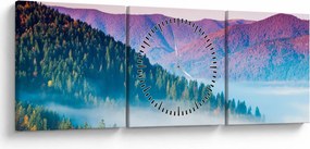 Kép - Panoráma 2 (órával) (90x30 cm)