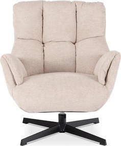 Forgó pihenőfotel krém, REAL